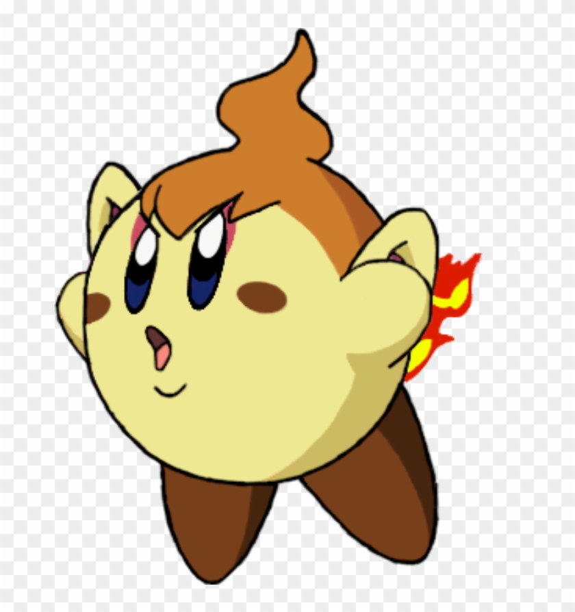 Chimchar Kirby - Pokemon Oshawott Kirby Clipart #3483914