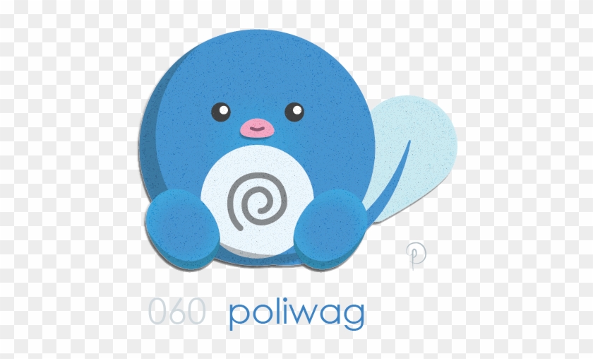 Poliwag Just Wiggle That Wag Li'l Poli Dude This Cutie - Cartoon Clipart