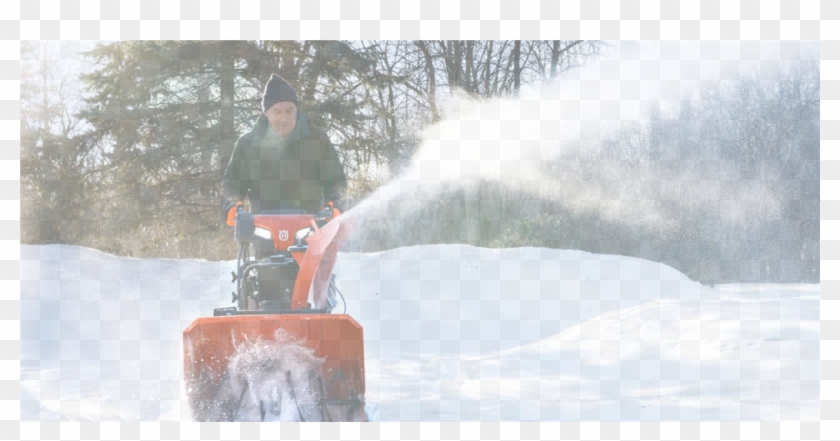 Husqvarna Snow Blower Transparent Clipart #3483947