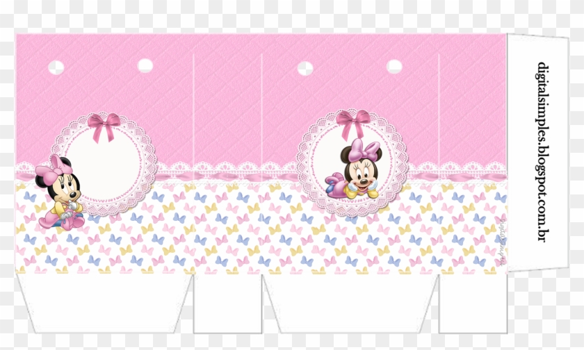 Lovely Minnie Baby - Sacolinha Minnie Baby Para Imprimir Clipart