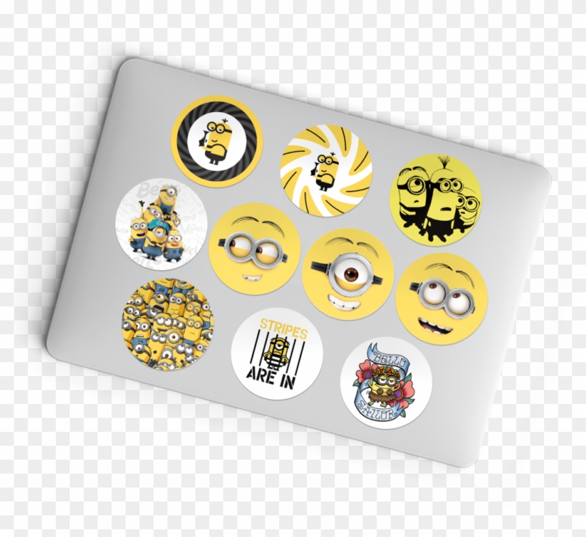 10 Different Despicable Me/minions Glueless Laptop - Illustration Clipart #3484699