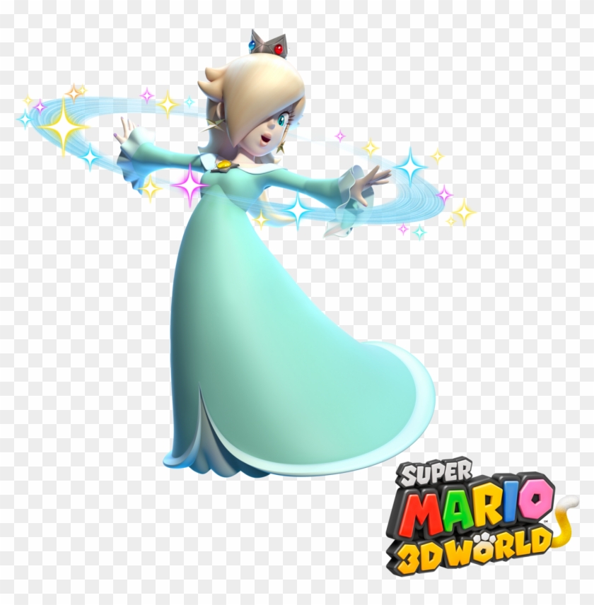 Rosalina - Super Mario 3d World Rosalina Png Clipart