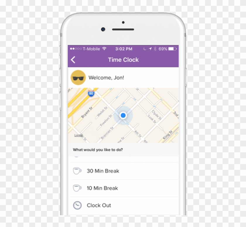 Mobile Time Clock Isn't Just Good For The Occasionally - Mobile Time Clock App Clipart