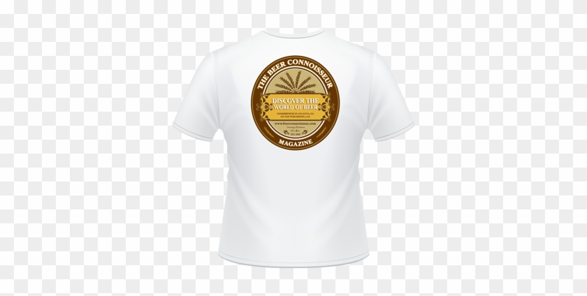 White Logo'd T-shirt - Active Shirt Clipart