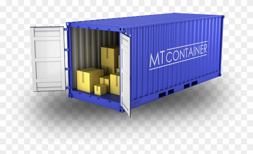 20 Feet Hc High Cube Storage Container - 20 Ft Container Png Clipart #3485876