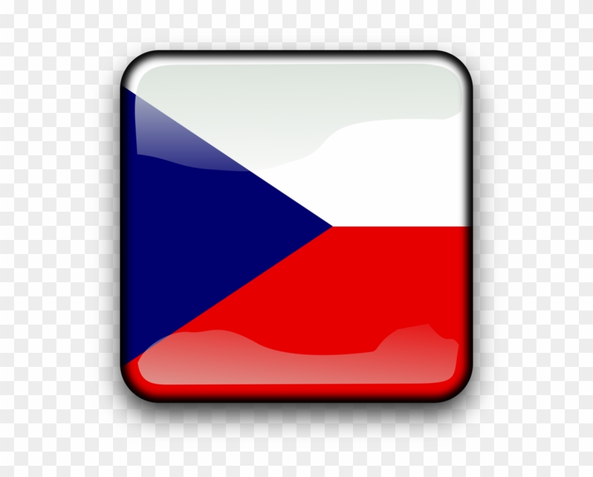 Flag Of The Czech Republic Austria Flag Of The Czech - Çek Cumhuriyeti Logo Clipart #3485878