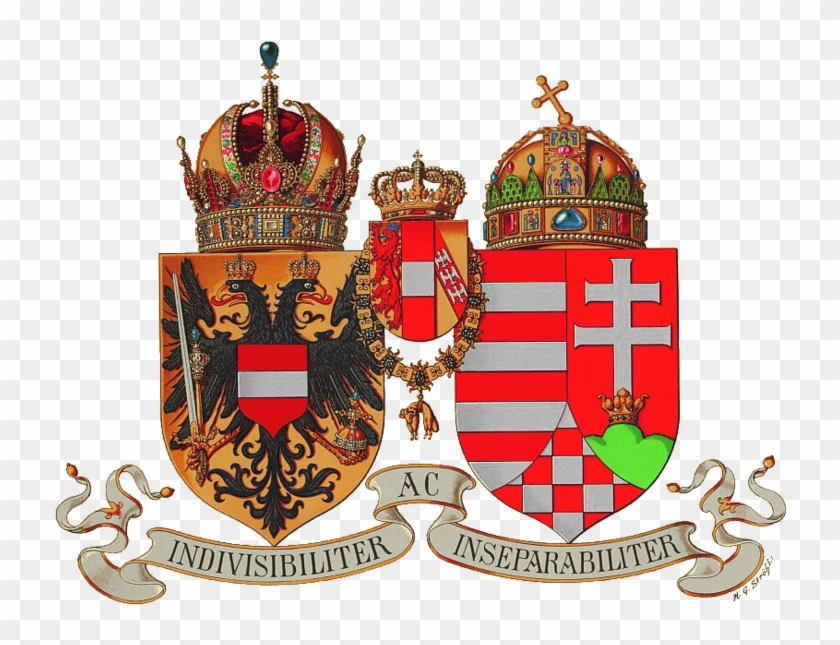 Wappen Österreich Ungarn 1916 - Austro Hungary Coat Of Arms Clipart #3485897