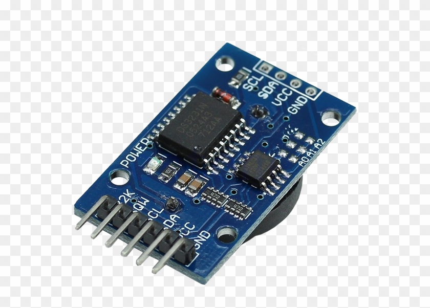 This Example Shows How You Can Fetch Current Time From - Raspberry Pi 3 Ds3231 Clipart