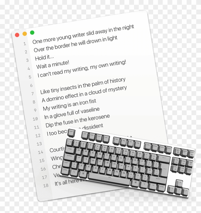 Bicycle , Png Download - Computer Keyboard Clipart #3486090