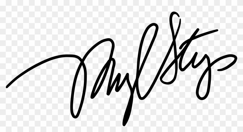 Meryl Streep Signature Clipart #3486291