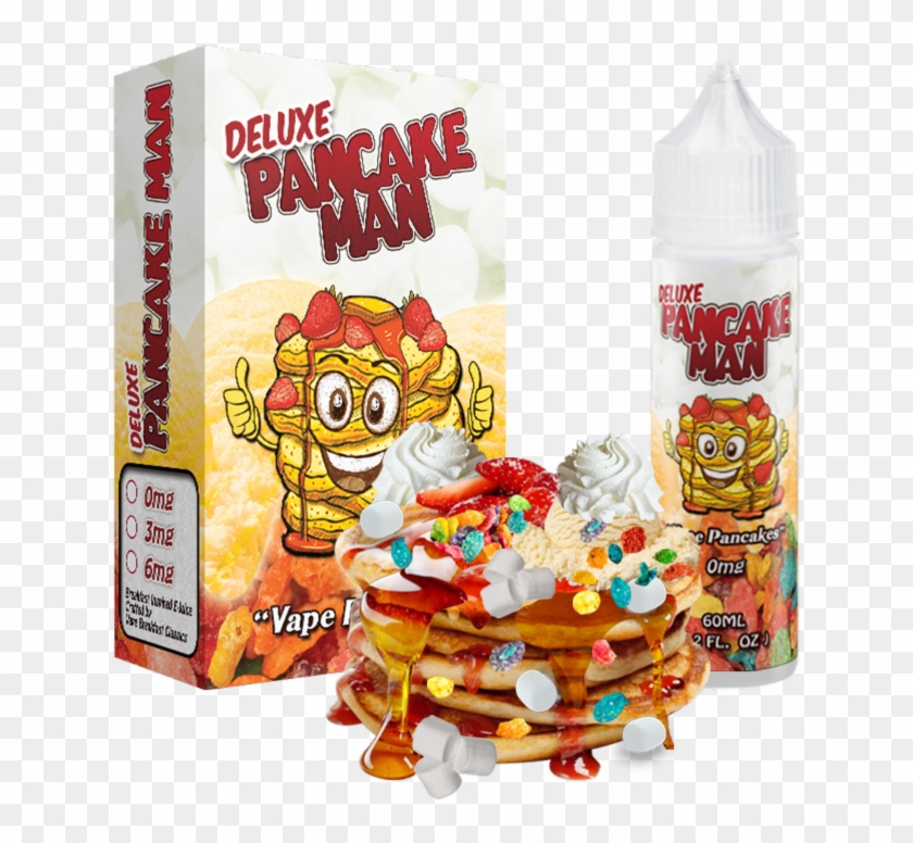 Deluxe Pancake Man By Vape Breakfast Classics - Vape Breakfast Classics Pancake Man Deluxe Clipart #3486497