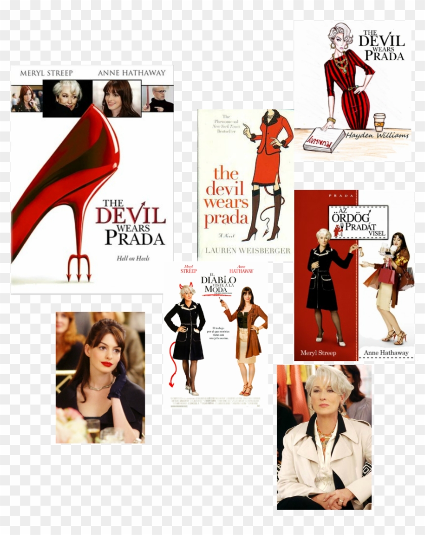 Produced By Wendy Finerman,karen Rosenfelt Screenplay - Devil Wears Prada Official Poster Clipart