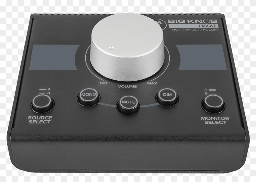 Mackie Big Knob Passive Studio Monitor Controller - Mackie Big Knob Passive 2x2 Studio Monitor Controller Clipart