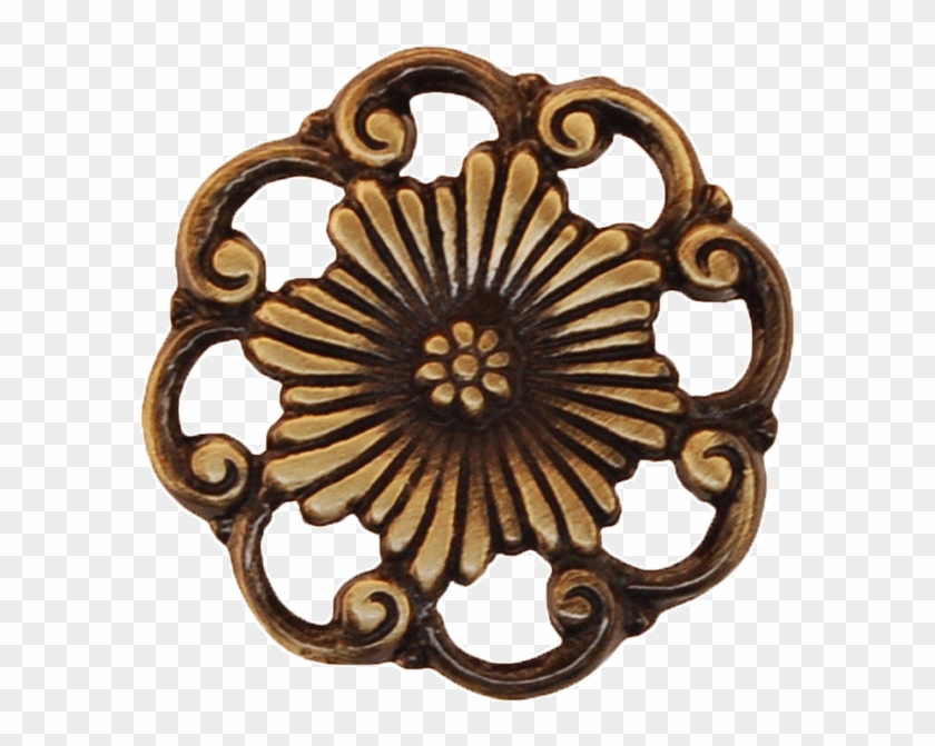 K 8ab D - Oil Bronze Filigree Knobs Clipart #3486774