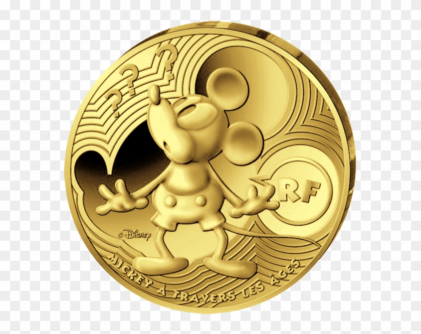 500 E Mickey Mouse - Emblem Clipart #3486777