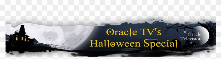 Halloween Lower Third - Snow Clipart