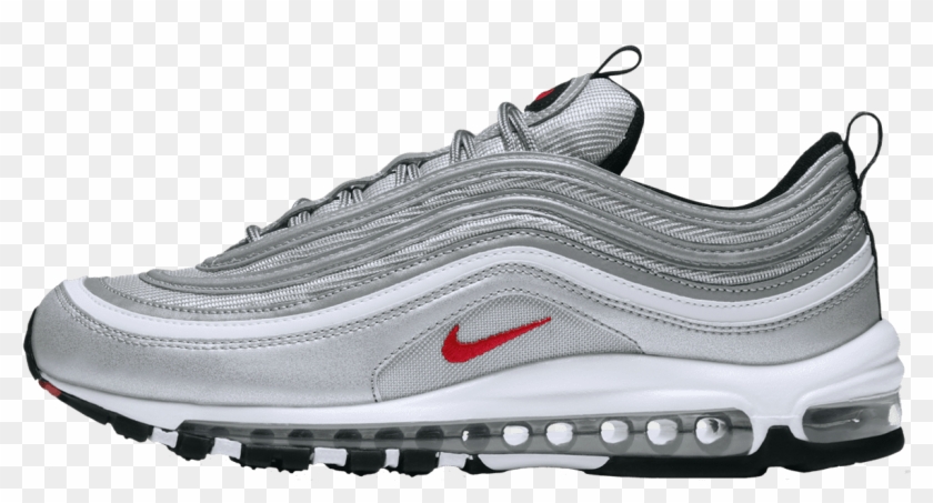 Nike Air Max 97 Og Metallic Silver / Varsity Red / - Nike Air Max 97 Gold Release Date Clipart #3487216