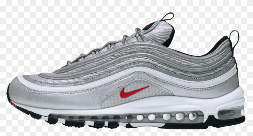 Nike Air Max 97 Og Metallic Silver / Varsity Red / - Nike Air Max 97 Gold Release Date Clipart