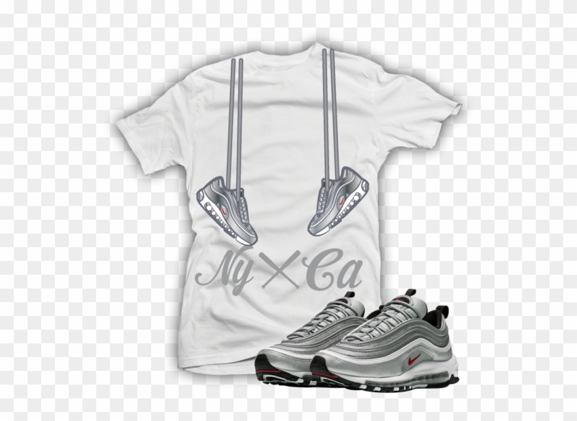 Air Max 97 Silver 2016 Clipart #3487363