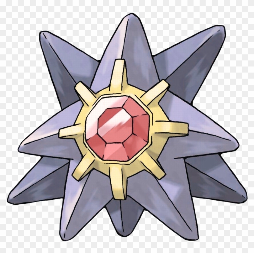 #starmie From The Official Artwork Set For #pokemon - Starmie Pokemon Clipart
