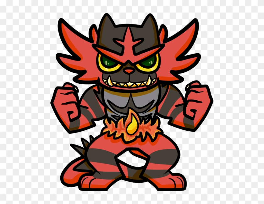 Fire Pussy - Cartoon Clipart #3487581