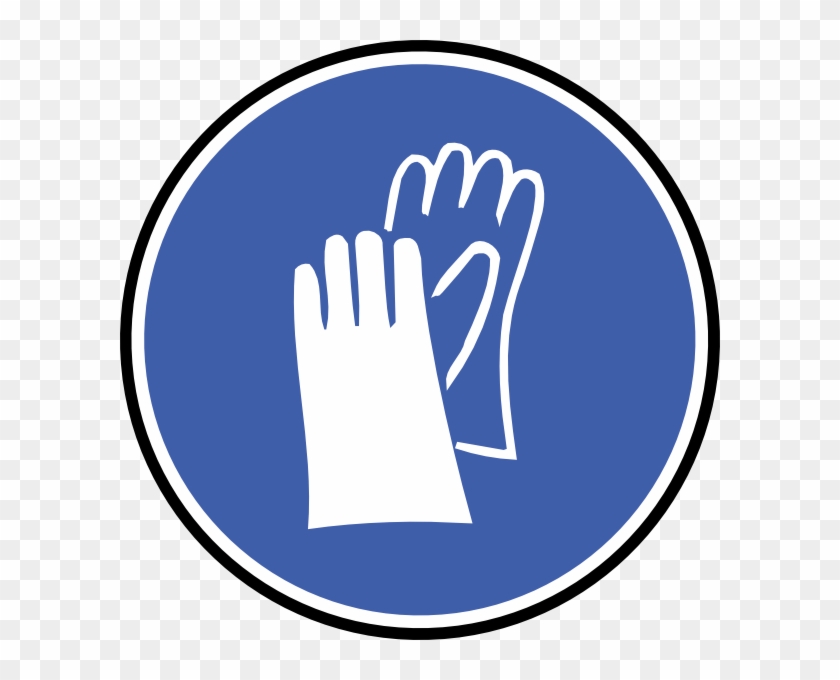 Wear Gloves Clip Art - Port Des Gants Obligatoire - Png Download