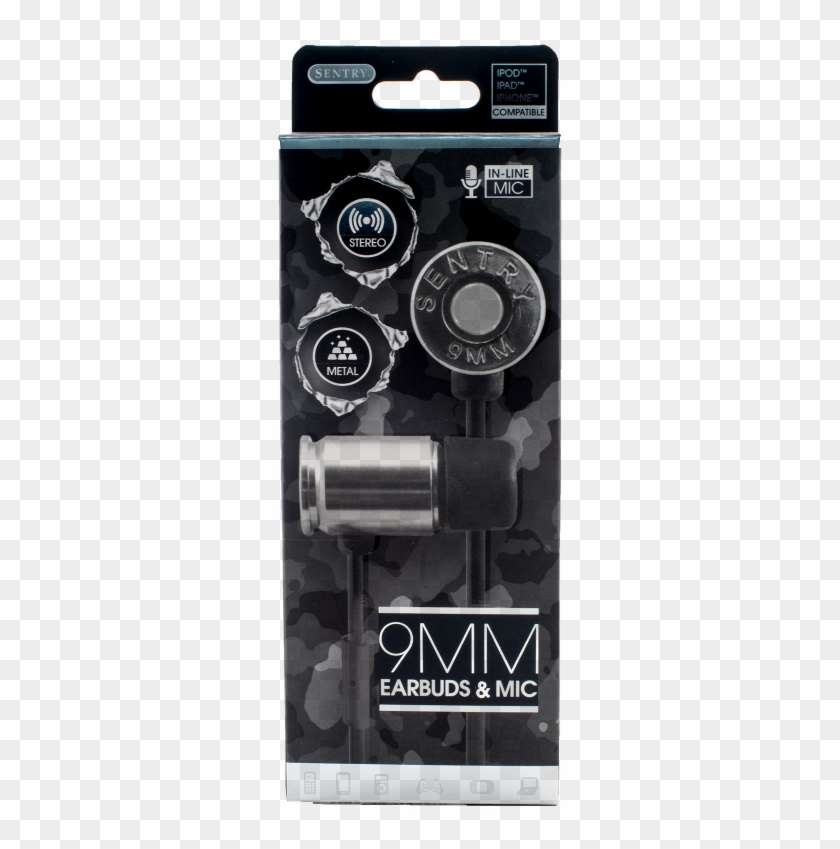 Silver Bullet Earbuds - Headphones Clipart #3488496