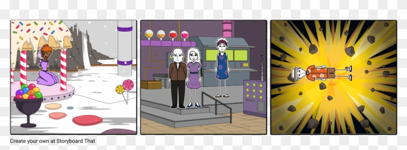 Candy Explosion - Dark They Were And Golden Eyed Famille Clipart #3489190