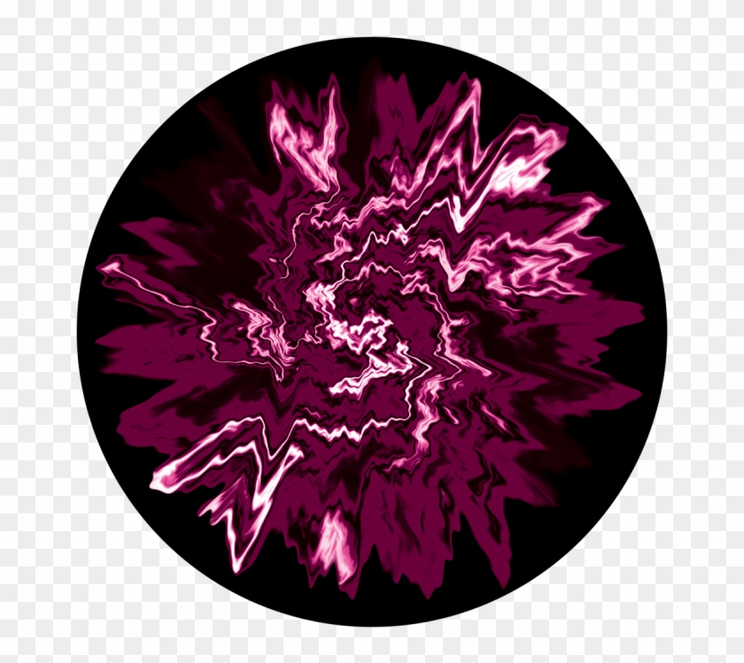 Shock Wave Magenta - Circle Clipart