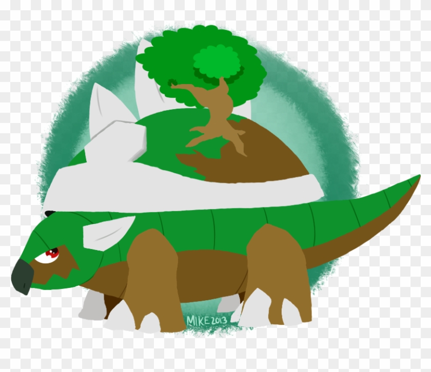 Tree Back - Cartoon Clipart