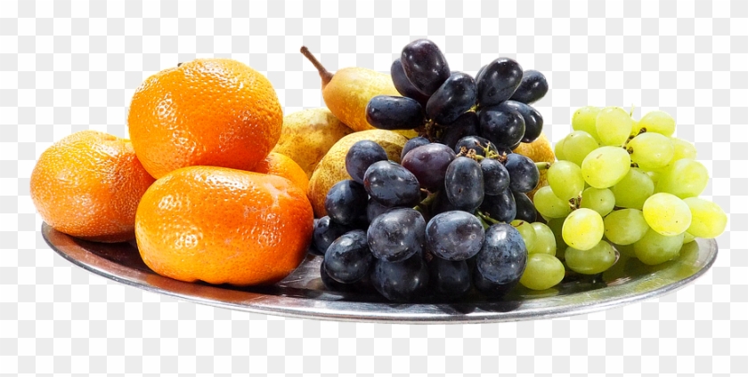 Fruit Mandarin Grapes Pears Fruits Food - Seedless Fruit Clipart #3489676