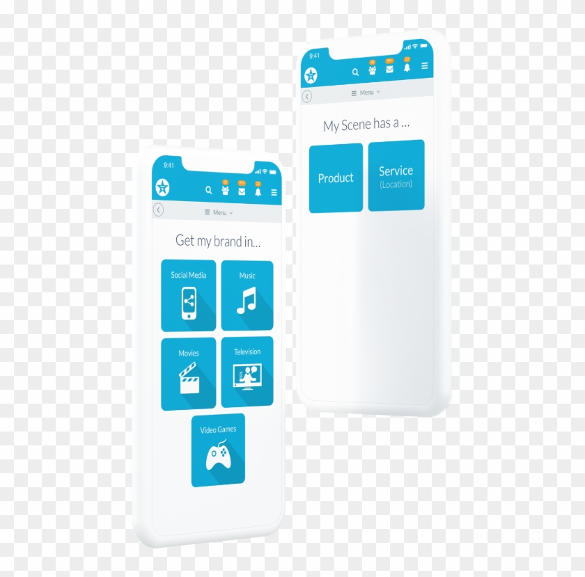 Branded Entertainment Platform - Mobile Phone Clipart #3489705