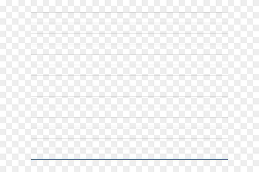 Lined Paper Clipart - Paper Product - Png Download #3490032