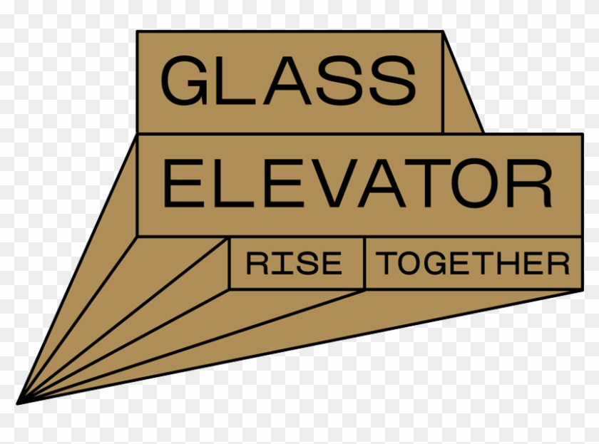 Glass Elevator Logo Clipart