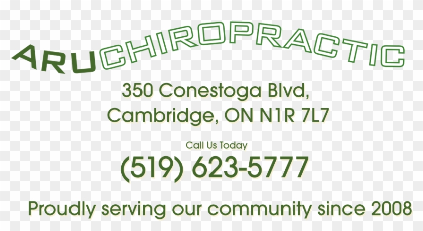 Aru Chiropractic Cambridge Ontario Chiropractor Massage - Aspace Clipart #3490145