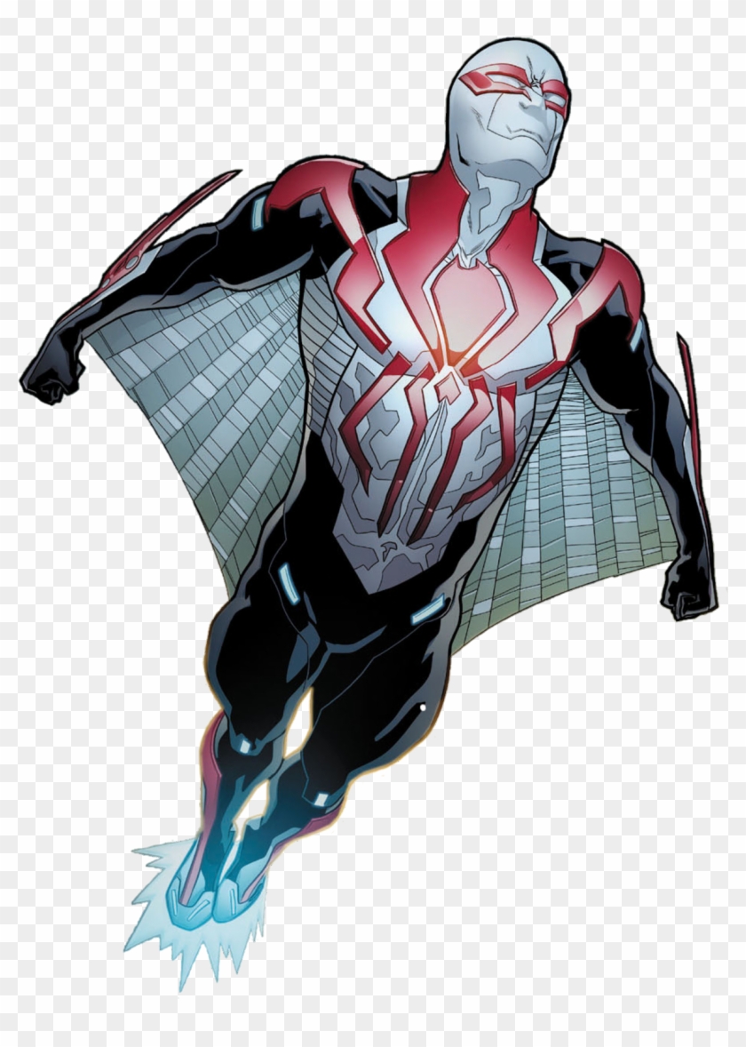 View Samegoogleiqdbsaucenao Spiderman 2099 Render By - Spider Man 2099 Anad Suit Clipart #3490342