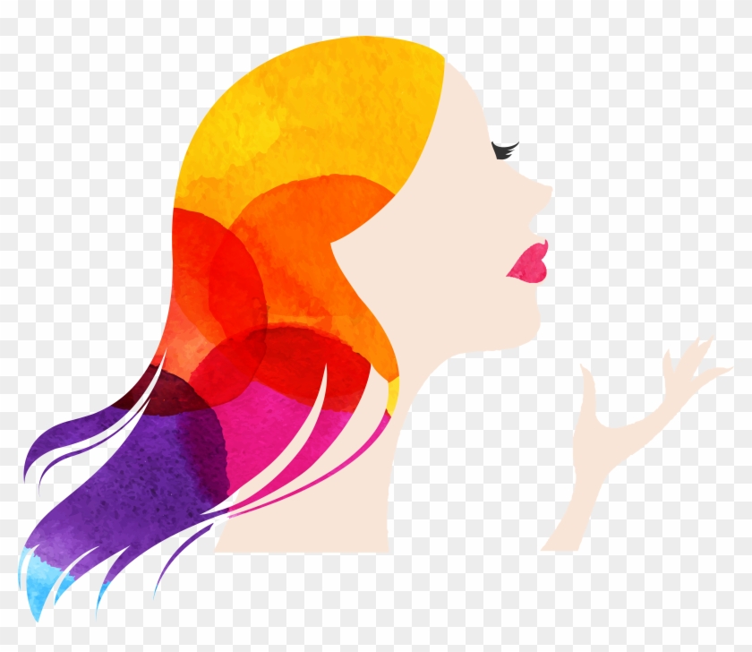 International Women's Day Woman Euclidean Vector Silhouette - Women Day Free Clipart
