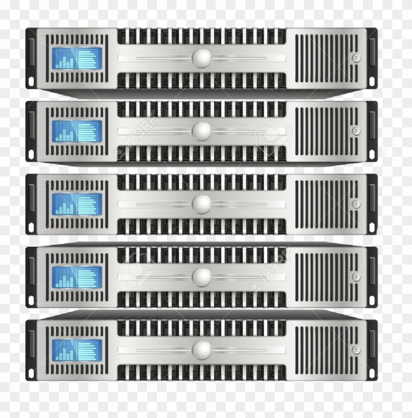 It Servers - ラック マウント サーバー イラスト Clipart #3490533