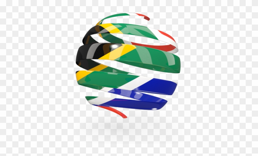 Illustration Of Flag Of South Africa - South African Flag Logos Clipart #3491002