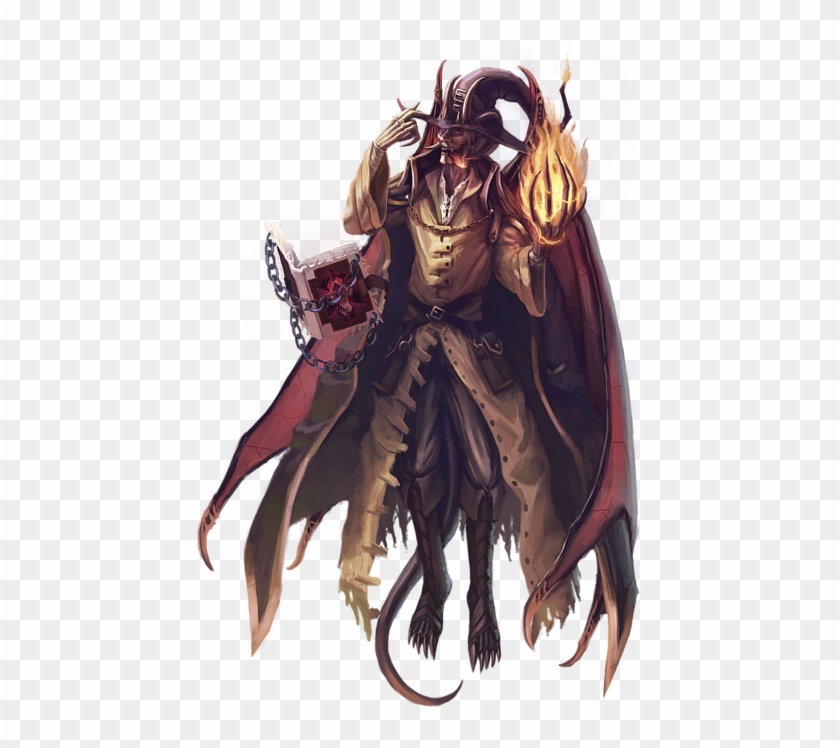 Bleed Area May Not Be Visible - Anime Demon Mage Clipart