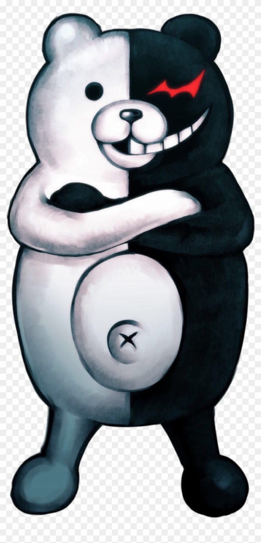 2mib, 1060x2048, Monokuma Transparent Clipart
