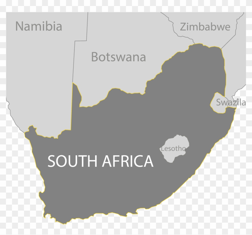 Overview - Swartkrans South Africa Map Clipart