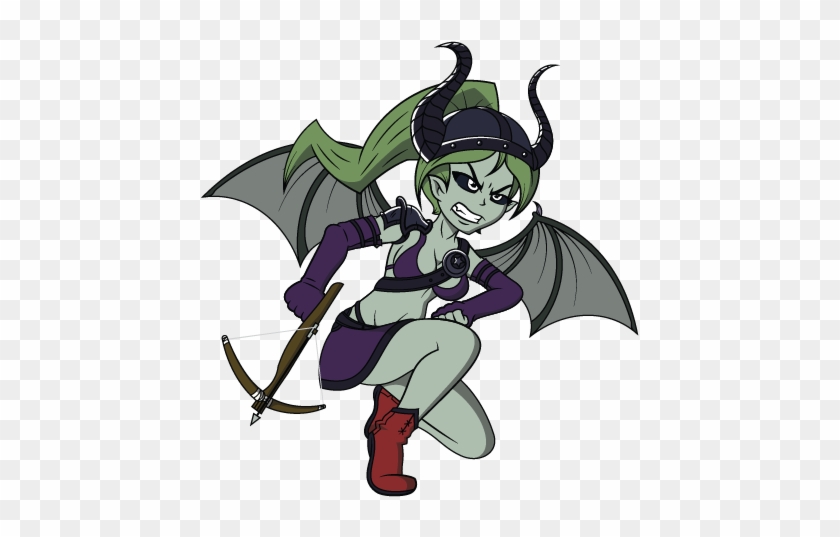 Demon • - Cartoon Clipart