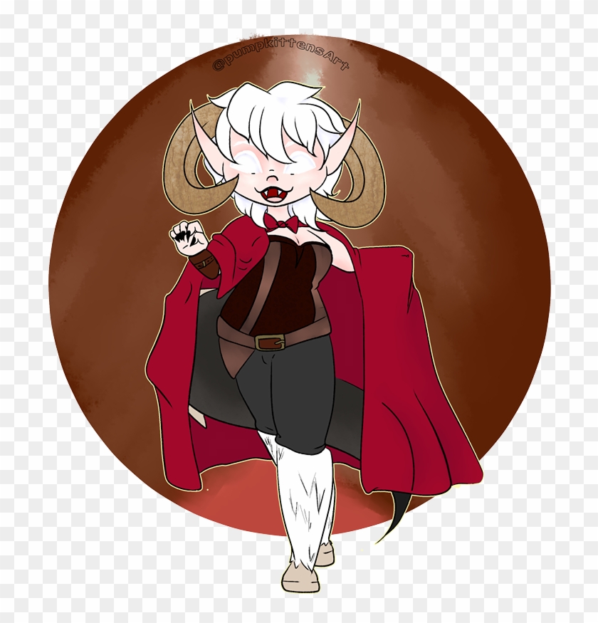 Ithil The Half-demon - Cartoon Clipart