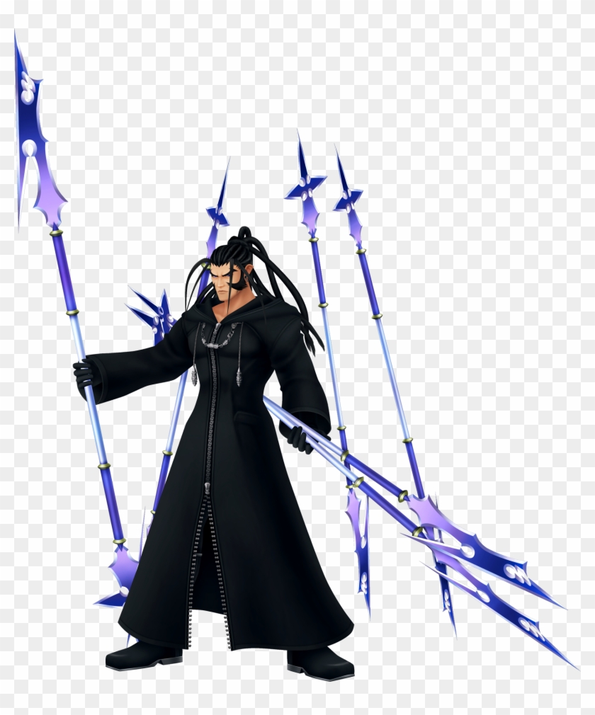 Axel Demyx Zexion Xaldin Marluxia Saix Xemnas - Kingdom Hearts Organization 13 Xaldin Clipart