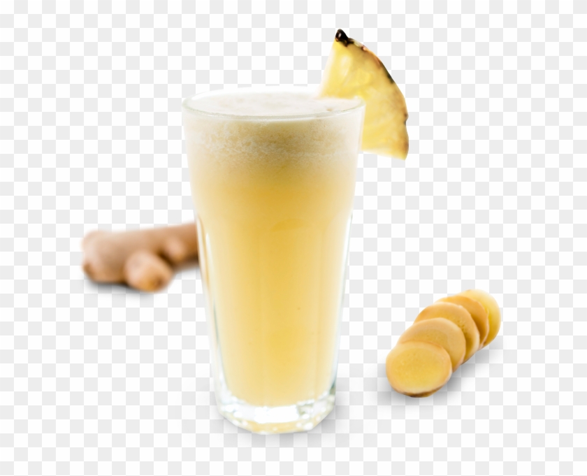 Alguns Benefícios Da Maçã Abacaxi Com Gengibre - Smoothie Clipart