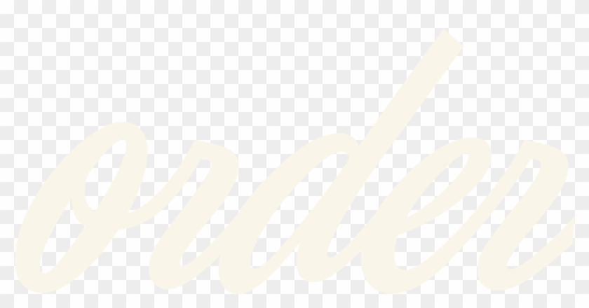 Order 2 - Calligraphy Clipart