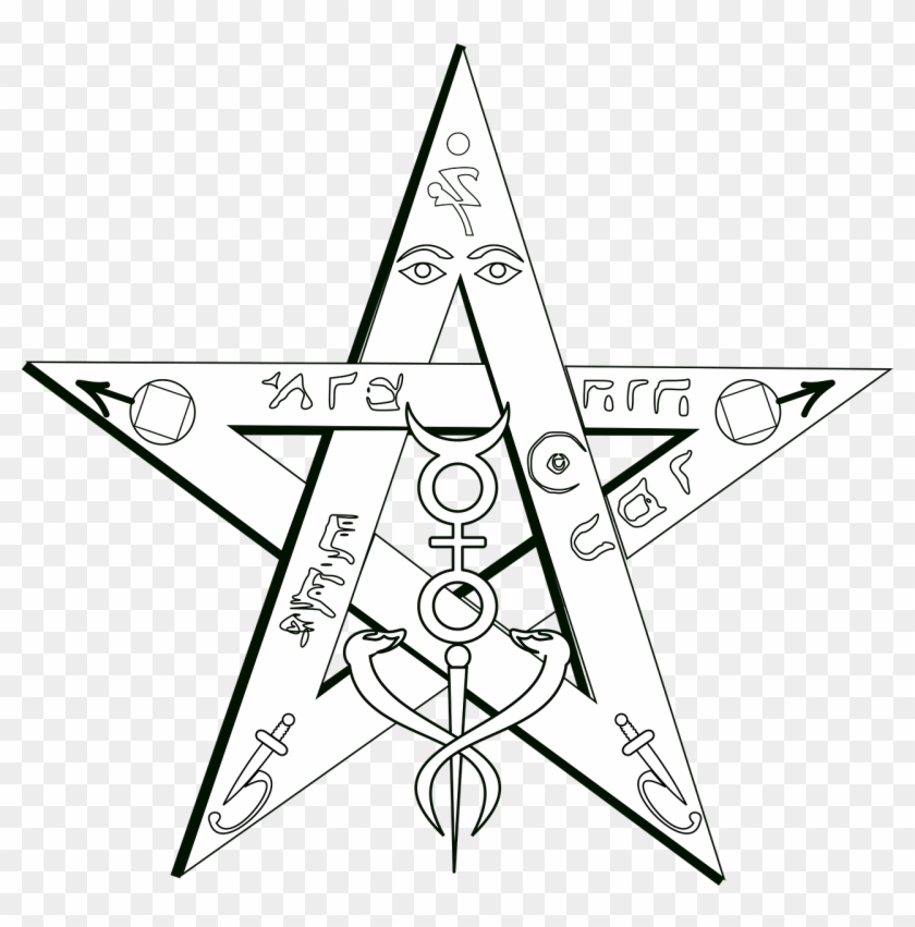Magia, Tetragramaton, Esotérico, Ocultismo, Pentagrama - Kabbalah Clipart
