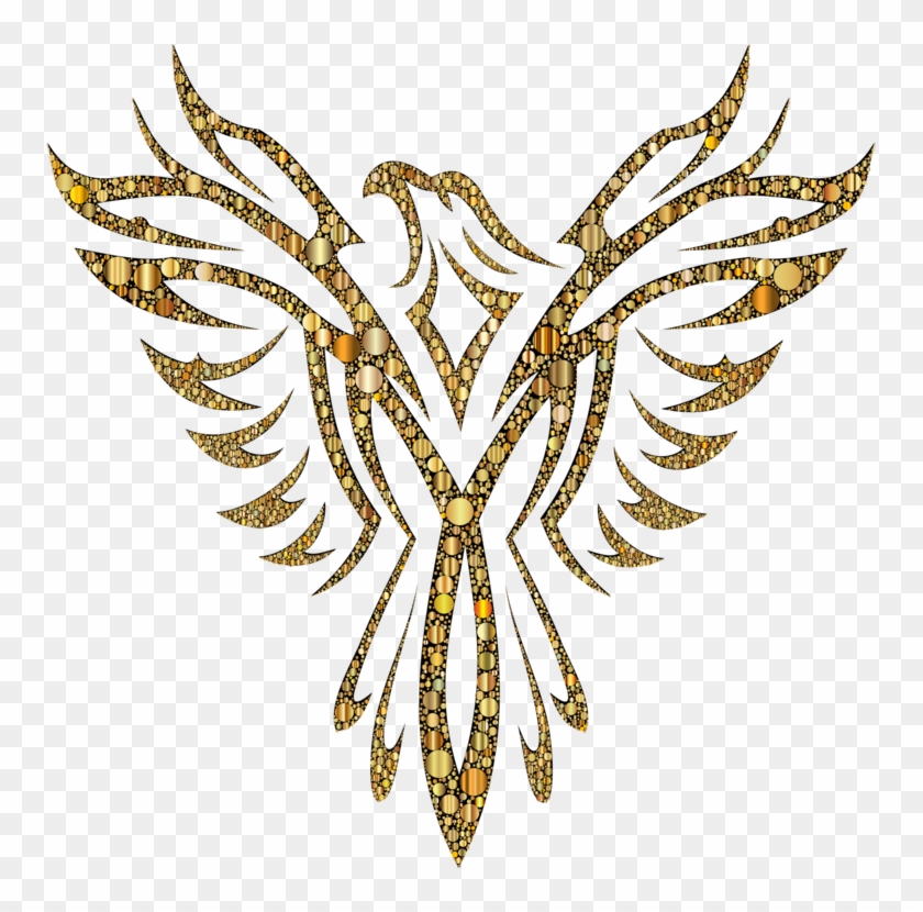 Phoenix Firebird Logo Drawing - Transparent Phoenix Bird Logo Clipart #3492558