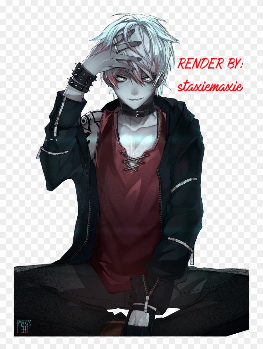 Unknown / Saeran Mystic Messenger Render By Staxiemaxie - Mystic Messenger Saeran Render Clipart #3492622